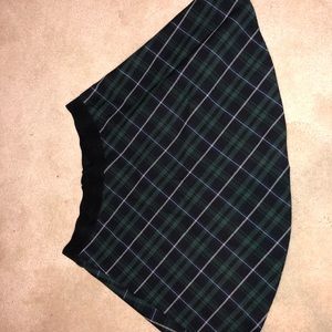 Urban Outfitters plaid skirt